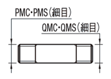 シャフト 両端おねじ軸径同寸 関連画像7_追加工詳細