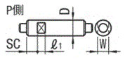 パイプシャフト 両端段付パイプ  関連画像3_追加工詳細