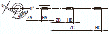 駆動軸　片端段付タイプ:関連画像