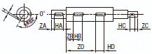 駆動軸　２段１段タイプ:関連画像