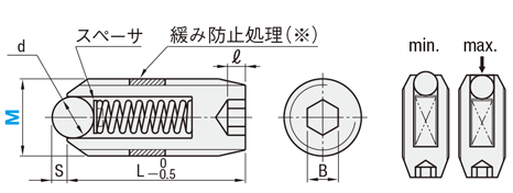 ボールプランジャ　ステンレスボディタイプ:関連画像