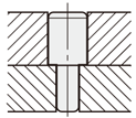 段付ノックピン【メカニカル部品カタログ掲載】:関連画像