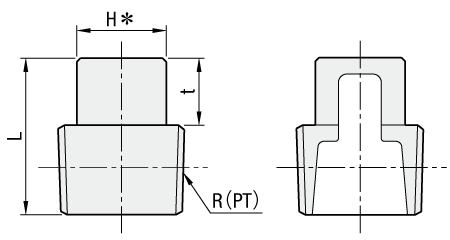 低圧用ねじ込み継手　同径　プラグ:関連画像