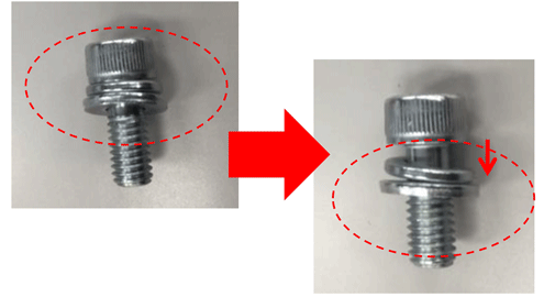 ５シリーズ（溝幅６ｍｍ） －１列溝用－ 突起付反転ブラケット 関連画像1_取付け方法:関連画像