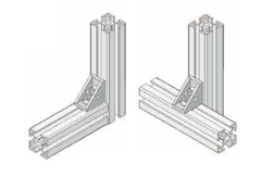 ８シリーズ（溝幅１０ｍｍ）－１列溝用－突起付反転ブラケット 関連画像1_使用例