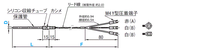 温度センサ　コンパクトタイプ:関連画像