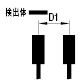 アンプ内蔵型近接センサ　角型:関連画像