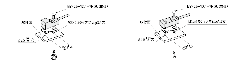 アンプ内蔵型近接センサ　角型:関連画像