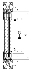 スライドレール樹脂タイプ:関連画像