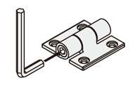 トルク蝶番　トルク調整タイプ:関連画像