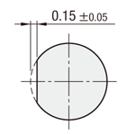 ノックピン　－マイナス公差－【メカニカル部品カタログ掲載】:関連画像