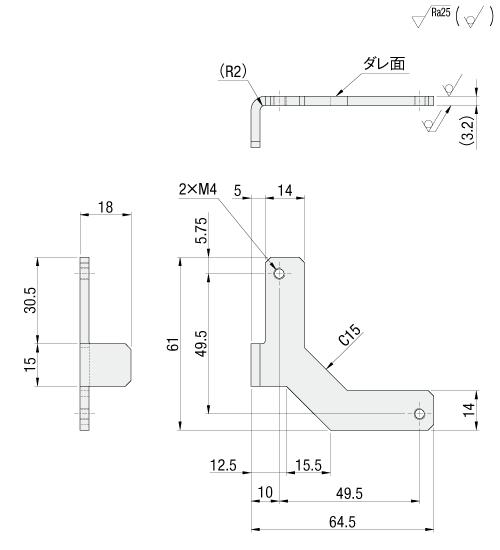 コンベヤ用ナットブラケット:関連画像