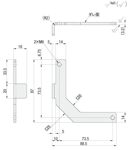 コンベヤ用ナットブラケット:関連画像