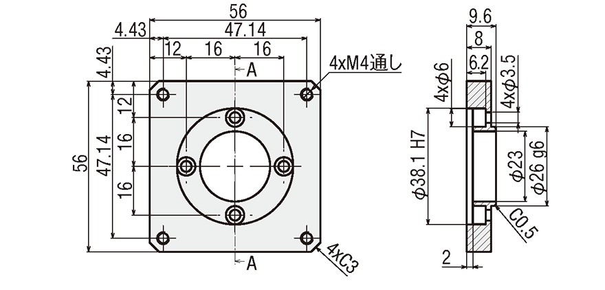 一軸アクチュエータ　ＬＳ１２　－ボールねじタイプ－:関連画像