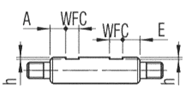 シャフト 両端おねじキリ穴付タイプ・スパナ溝付タイプ 関連画像4_追加工詳細