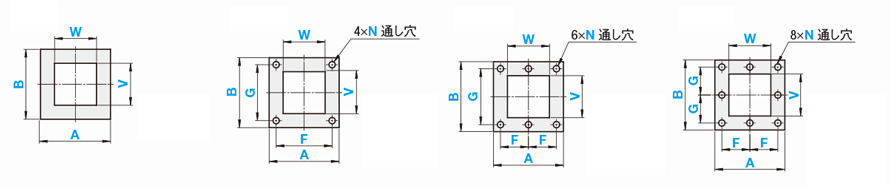 ウレタンパッキン　－スクエア－:関連画像