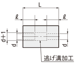 丸穴タイプと止めネジタイプの加工条件詳細について