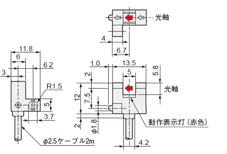 センサ使用例