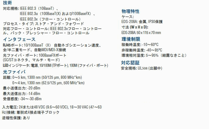 10/100M5/8ポート 金属シャーシ産業用ハブ:関連画像