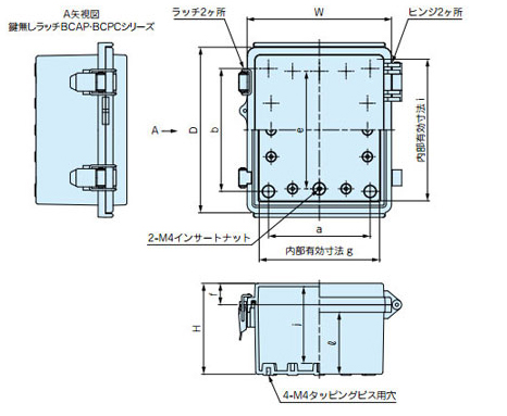 101507～151512の寸法図。