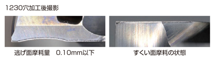 DFAS 座ぐり加工用超硬ソリッドドリル 使用事例-2-2