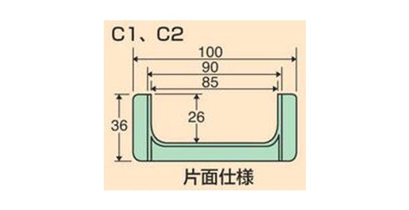 DRT-C1S,C2S寸法図