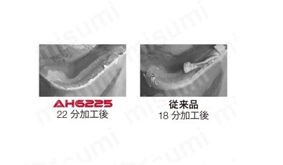 タンガロイ・VCMT-PS・35°ひし形・ポジ・穴有・旋削チップ [M]  オーステナイト系  SUS316L-2