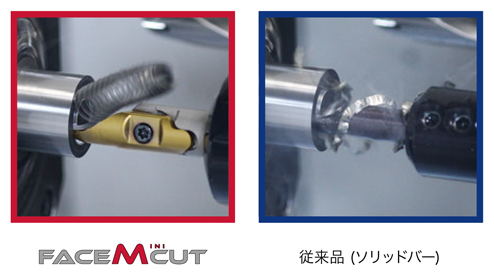 端面溝入れ用丸シャンクバイト 切削性能-1