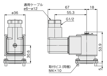 比例制御弁 JSPシリーズ 外形図-21