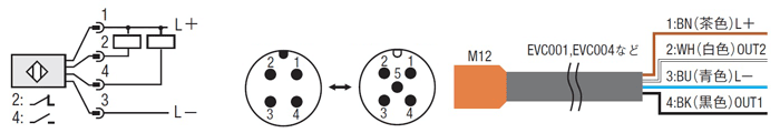 PK8732, PK8734の結線図